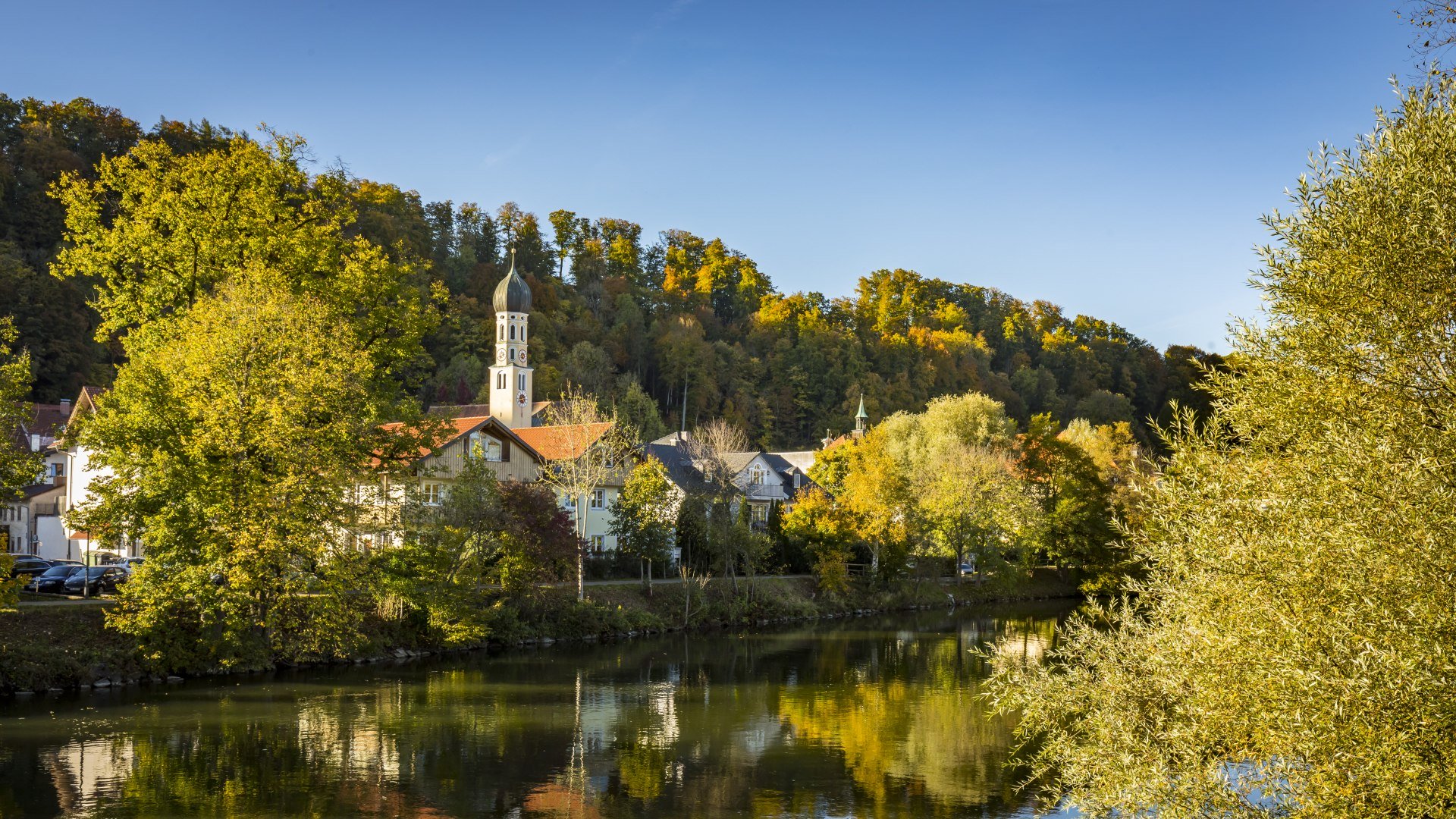 Herbstansicht, © Stadt Wolfratshausen, Fotograf Adrian Greiter