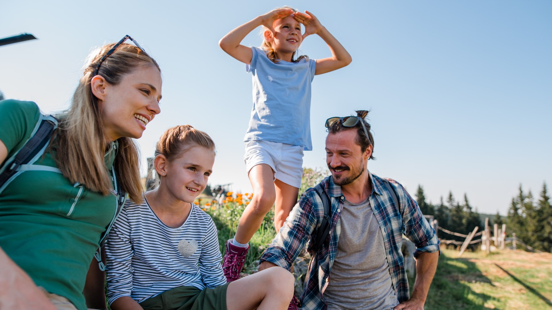 Wandern mit Familie, © TLT; Fotografin Leonie Lorenz